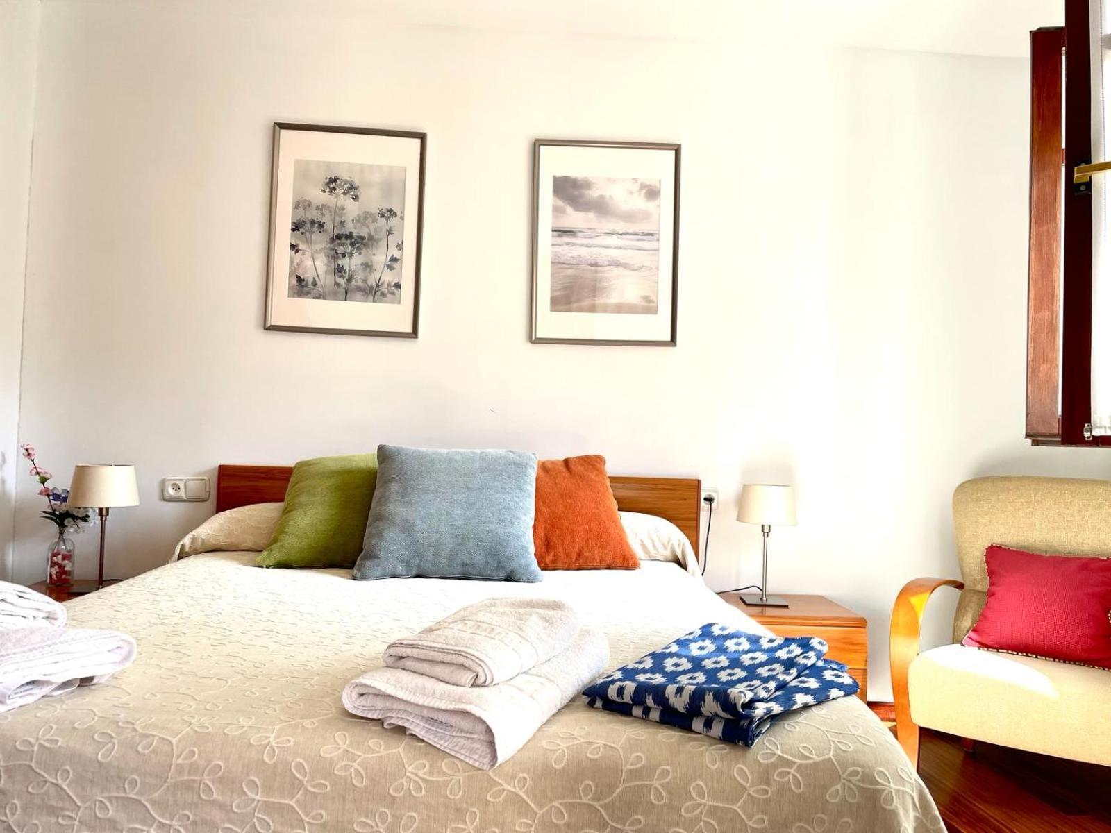 Mundaka Bihotzean Con Parking Gratuito Appartement Buitenkant foto